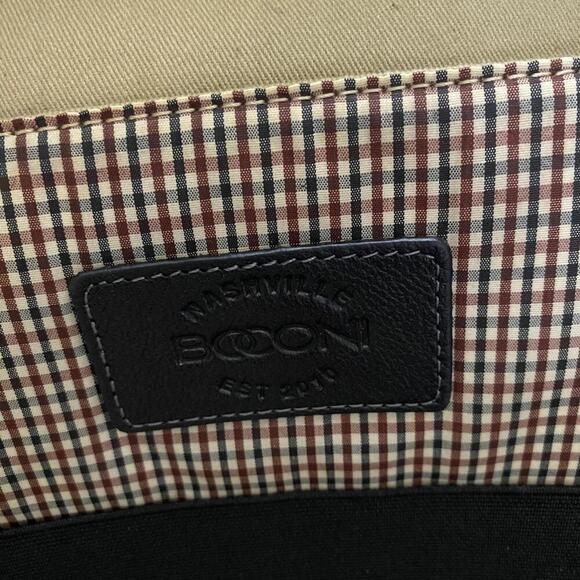 BOCONI black Garth slim leather backpack - Picture 4 of 7